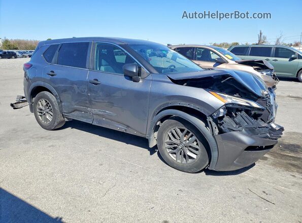 5N1AT3AB9MC840890 2021 NISSAN ROGUE Gray Delantero derecho