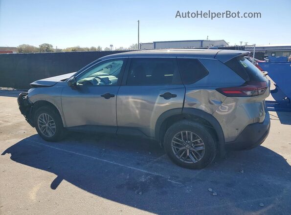 5N1AT3AB9MC840890 2021 NISSAN ROGUE Gray Trasero izquierdo
