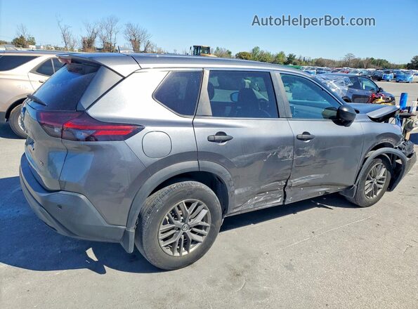 5N1AT3AB9MC840890 2021 NISSAN ROGUE Gray Trasero derecho