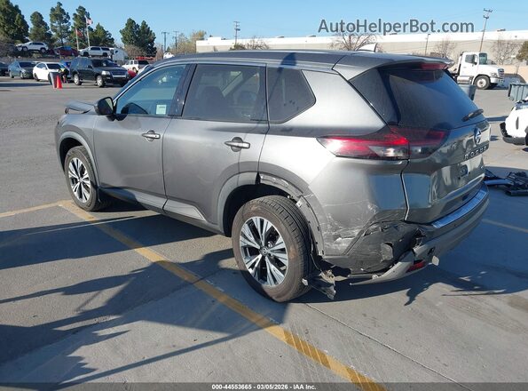 5N1AT3BA2MC804450 2021 NISSAN ROGUE Silver Задня ліва чверть