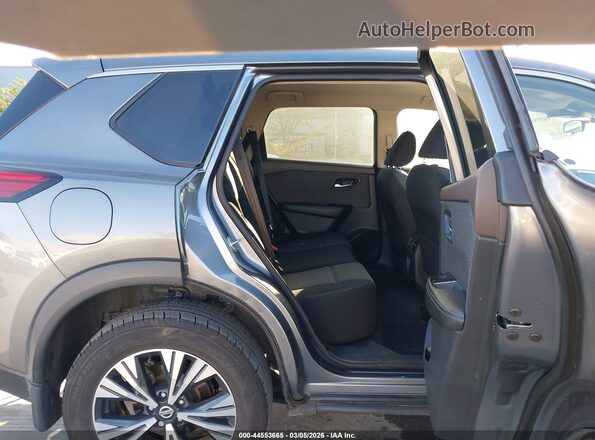 5N1AT3BA2MC804450 2021 NISSAN ROGUE Silver Вид наклейки з VIN-кодом
