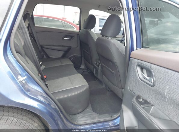 5N1AT3BA5MC739190 2021 NISSAN ROGUE Blue Widok naklejki z numerem VIN