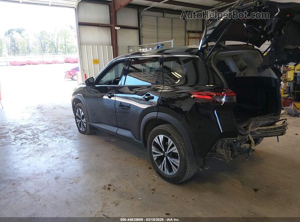 5N1AT3BA5MC794349 2021 NISSAN ROGUE Black Задня ліва чверть