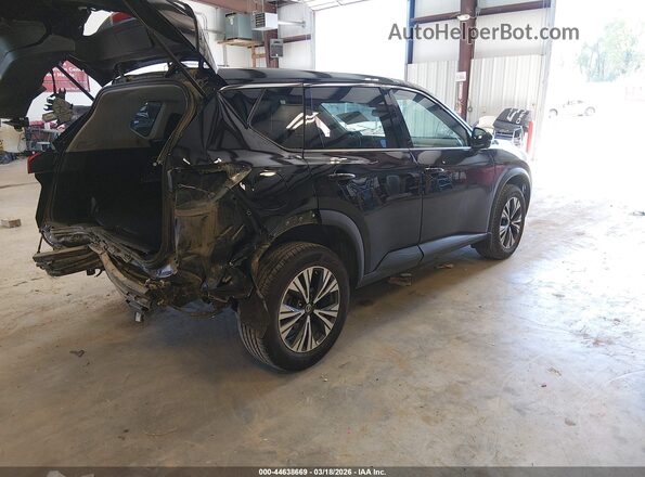5N1AT3BA5MC794349 2021 NISSAN ROGUE Black Задня права чверть
