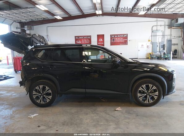 5N1AT3BA5MC794349 2021 NISSAN ROGUE Black Панорамний вид салону 360°