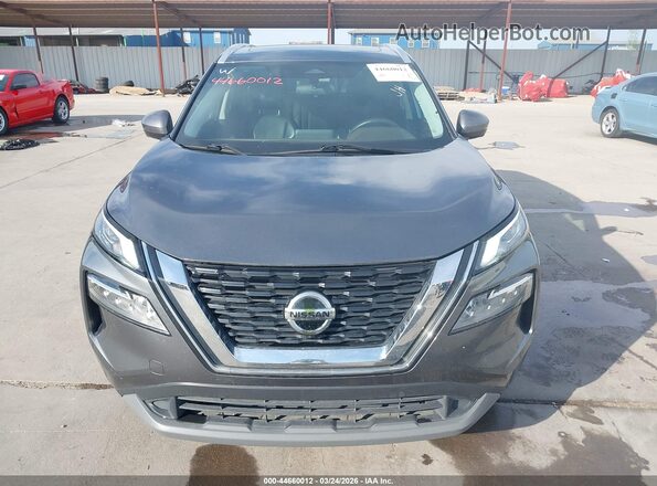 5N1AT3BA7MC794322 2021 NISSAN ROGUE Gray Widok wnętrza z tyłu