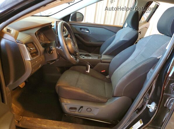 5N1AT3BA9MC815834 2021 NISSAN ROGUE Black Սալոնի դիմացի տեսք