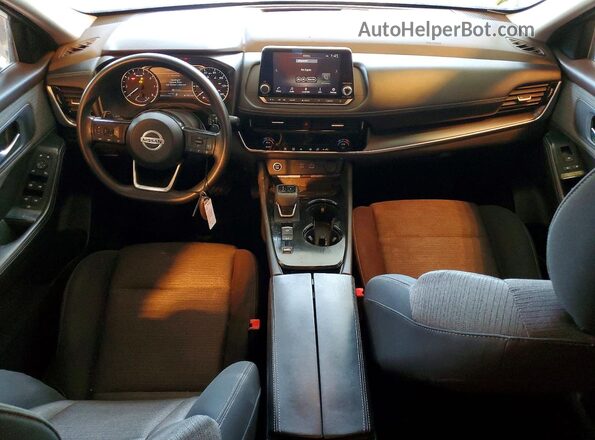 5N1AT3BA9MC815834 2021 NISSAN ROGUE Black Առջևի վահանակի տեսք