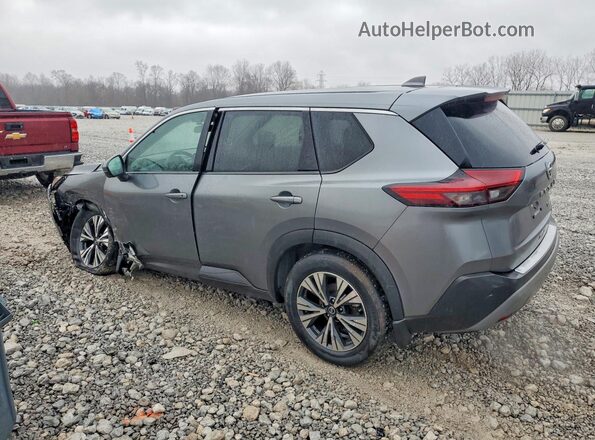 5N1AT3BB3MC749564 2021 NISSAN ROGUE Gray უკანა მარცხენა
