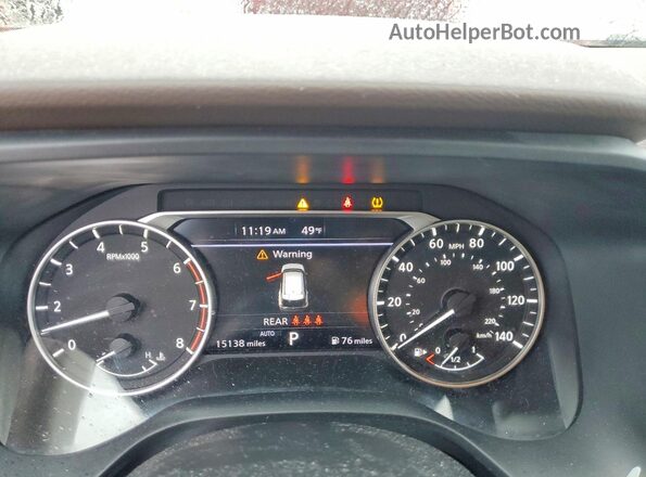 5N1AT3BB3MC749564 2021 NISSAN ROGUE Gray ხელსაწყოთა პანელის ხედი