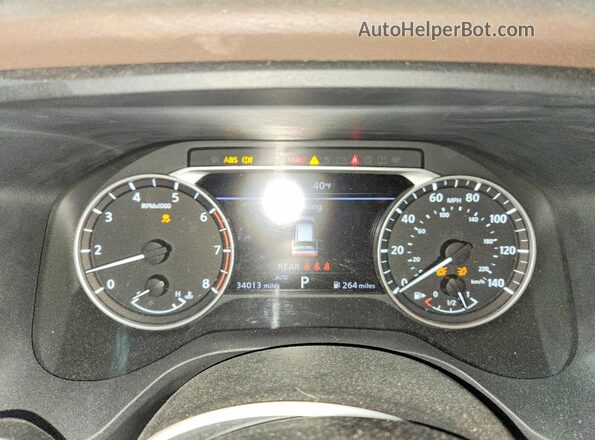 5N1AT3BB4MC740713 2021 NISSAN ROGUE Gray ხელსაწყოთა პანელის ხედი