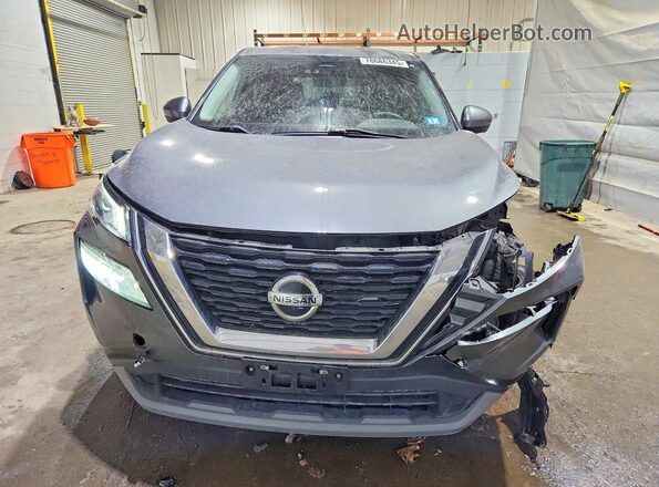 5N1AT3BB4MC740713 2021 NISSAN ROGUE Gray წინა ხედი
