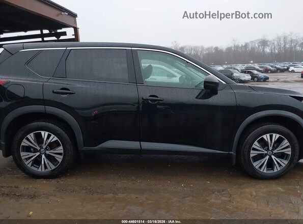 5N1AT3BB6MC683141 2021 NISSAN ROGUE Black სალონის 360-გრადუსიანი ხედი