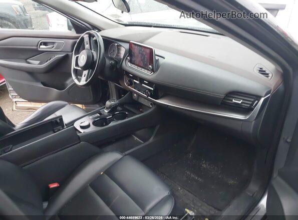 5N1AT3BB8MC792989 2021 NISSAN ROGUE Gray Սալոնի դիմացի տեսք