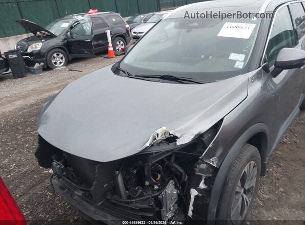 5N1AT3BB8MC792989 2021 NISSAN ROGUE Gray Սարքավորումների վահանակի տեսք