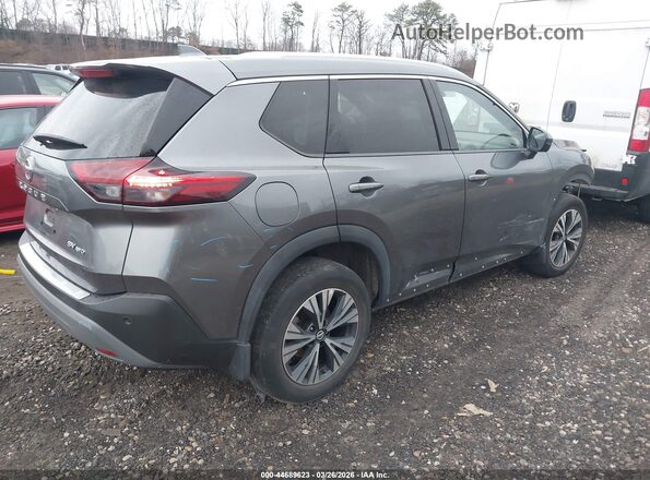 5N1AT3BB8MC792989 2021 NISSAN ROGUE Gray Հետևի աջ