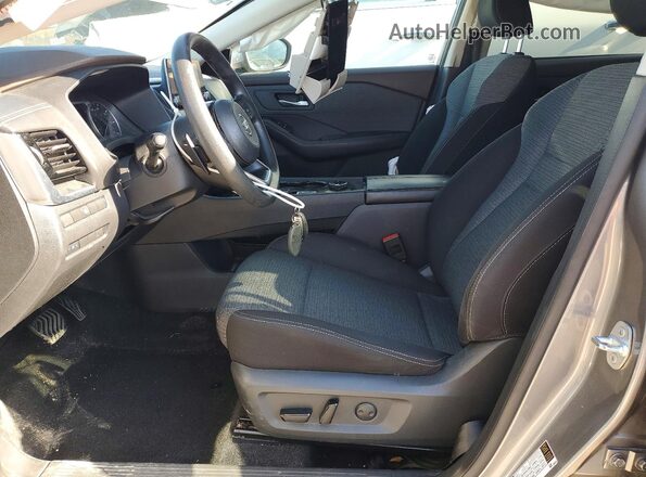 5N1AT3BBXMC766829 2021 NISSAN ROGUE Gray წინა სალონის ხედი
