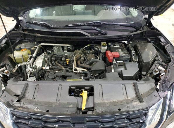 5N1AT3BBXMC766829 2021 NISSAN ROGUE Gray ძრავის განყოფილების ხედი