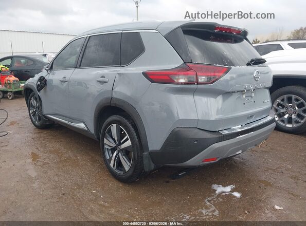 5N1AT3CB1MC762120 2021 NISSAN ROGUE Gray Հետևի ձախ