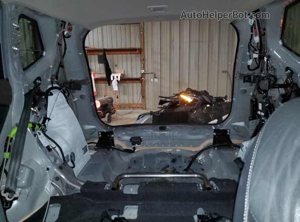 5N1AT3CB4MC672959 2021 NISSAN ROGUE Gray Vista de los asientos traseros