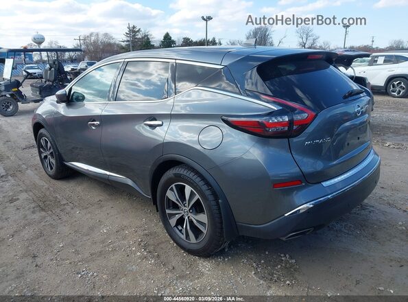 5N1AZ2AS6MC102005 2021 NISSAN MURANO Gray Trasero izquierdo