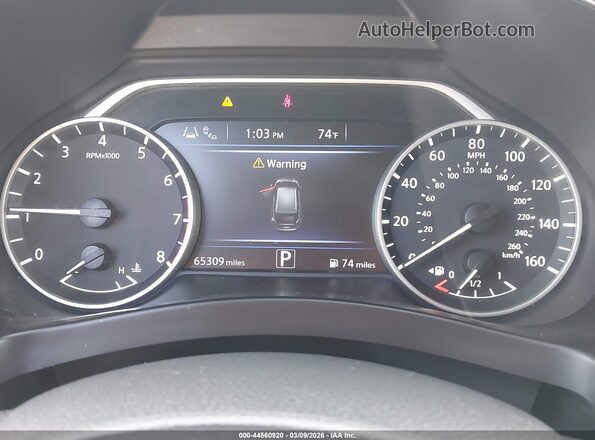 5N1AZ2AS6MC102005 2021 NISSAN MURANO Gray Vista de los asientos traseros