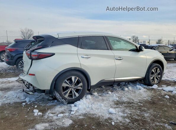 5N1AZ2AS6MC108774 2021 NISSAN MURANO White უკანა მარჯვენა