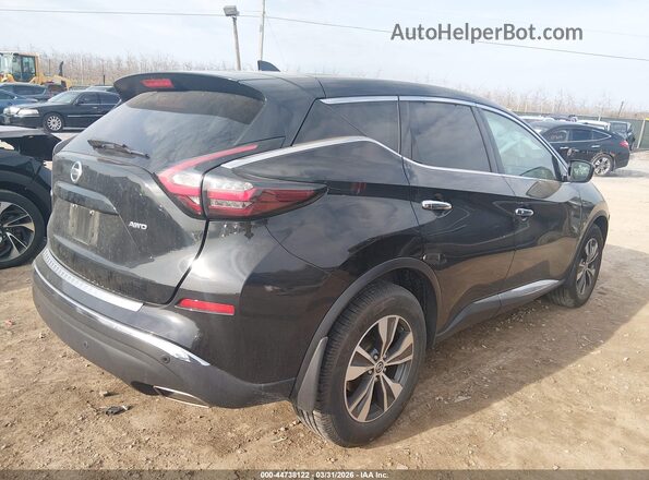 5N1AZ2AS6MC138471 2021 NISSAN MURANO Black Հետևի աջ