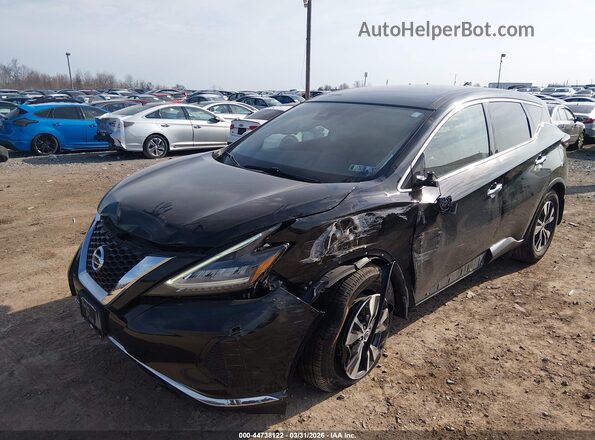 5N1AZ2AS6MC138471 2021 NISSAN MURANO Black Դիմացի տեսք
