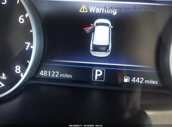 5N1AZ2AS9LN133249 2020 NISSAN MURANO Gray Instrument cluster view