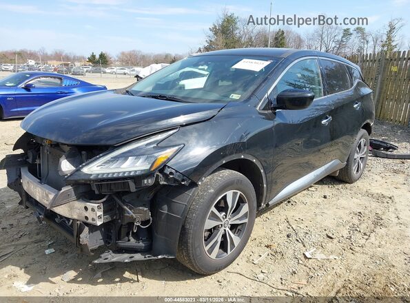 5N1AZ2AS9MC122068 2021 NISSAN MURANO Black Przód lewy