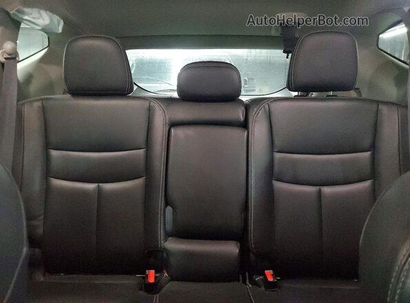 5N1AZ2BS5MC114886 2021 NISSAN MURANO Black Հետևի նստատեղերի տեսք