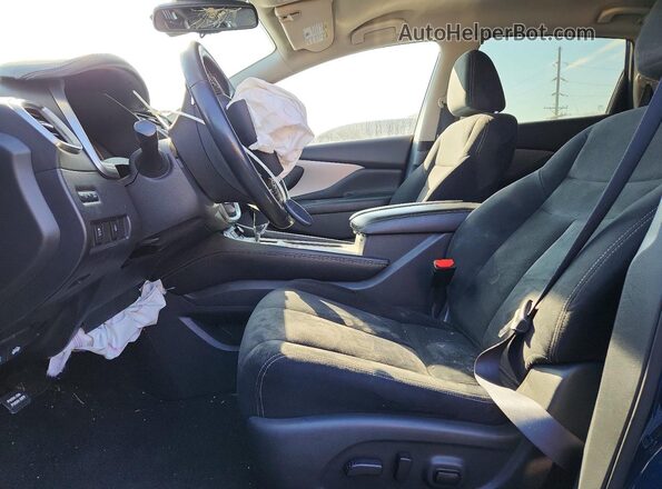 5N1AZ2BS5MC118632 2021 NISSAN MURANO Синий Вид салона спереди