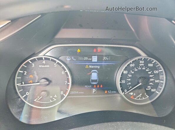 5N1AZ2CJ4PC140891 2023 NISSAN MURANO Gray Widok zestawu wskaźników