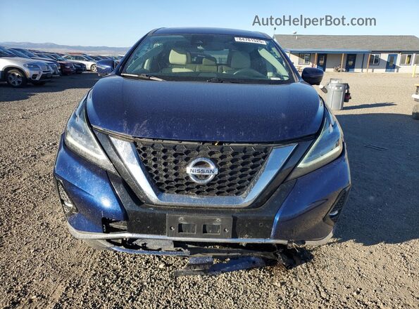 5N1AZ2CS2NC115218 2022 NISSAN MURANO Blue Դիմացի տեսք