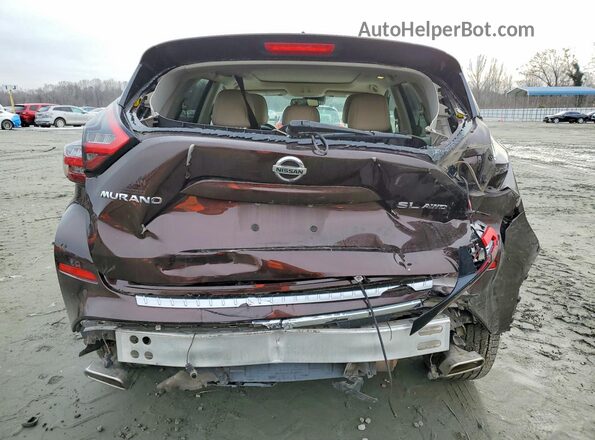 5N1AZ2CS3MC127098 2021 NISSAN MURANO Burgundy Vista trasera