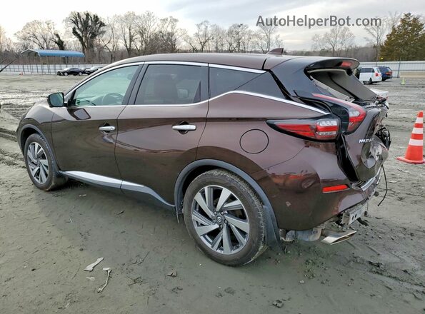 5N1AZ2CS3MC127098 2021 NISSAN MURANO Burgundy Trasero izquierdo
