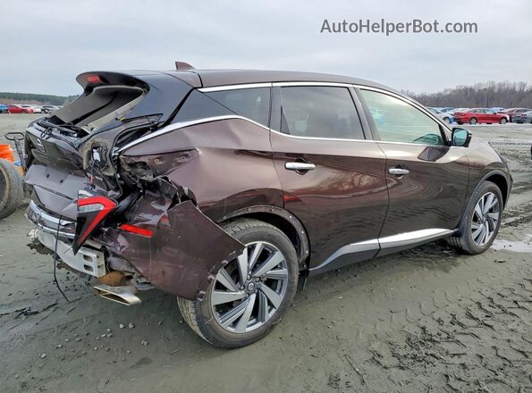 5N1AZ2CS3MC127098 2021 NISSAN MURANO Burgundy Trasero derecho