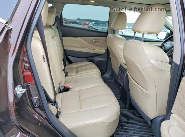 5N1AZ2CS3MC127098 2021 NISSAN MURANO Burgundy Vista de los asientos traseros