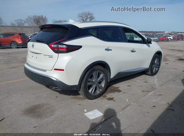 5N1AZ2DS2MC127768 2021 NISSAN MURANO White Tył prawy