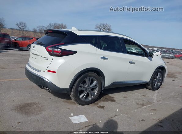 5N1AZ2DS2MC127768 2021 NISSAN MURANO White Widok wnętrza z tyłu