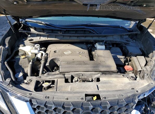 5N1AZ2DS6MC122914 2021 NISSAN MURANO Черный Вид подкапотного пространства