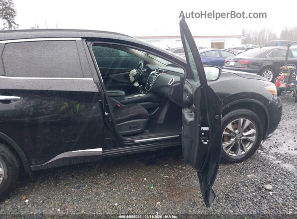 5N1AZ2MH0JN108771 2018 NISSAN MURANO Black წინა სალონის ხედი