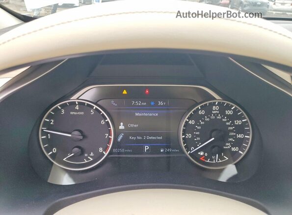 5N1AZ2MH0JN202987 2018 NISSAN MURANO Cream 