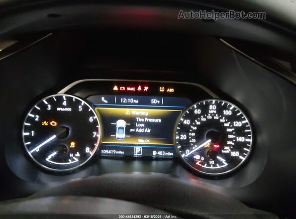 5N1AZ2MH1JN144940 2018 NISSAN MURANO Black Widok tylnych siedzeń