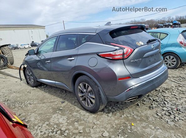 5N1AZ2MH2HN117448 2017 NISSAN MURANO Gray Trasero izquierdo