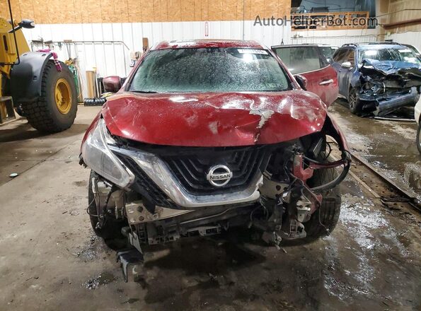 5N1AZ2MH4JN200448 2018 NISSAN MURANO Red Vista frontal