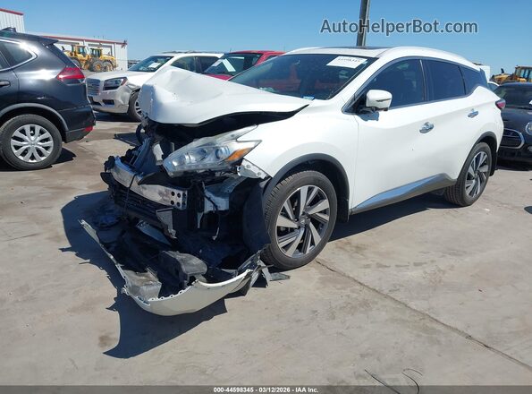 5N1AZ2MH8JN164490 2018 NISSAN MURANO White 