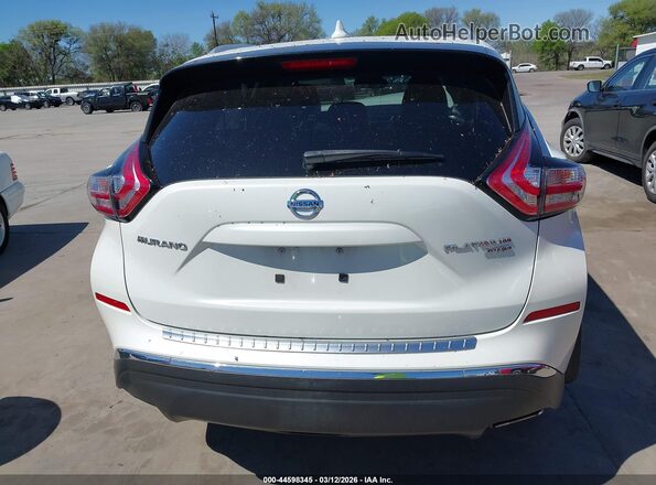 5N1AZ2MH8JN164490 2018 NISSAN MURANO White 