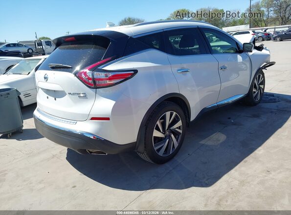 5N1AZ2MH8JN164490 2018 NISSAN MURANO White 